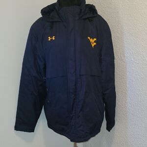 Under Armour Dark Blue Jacket WITH WEST VIRGINIA LOGO